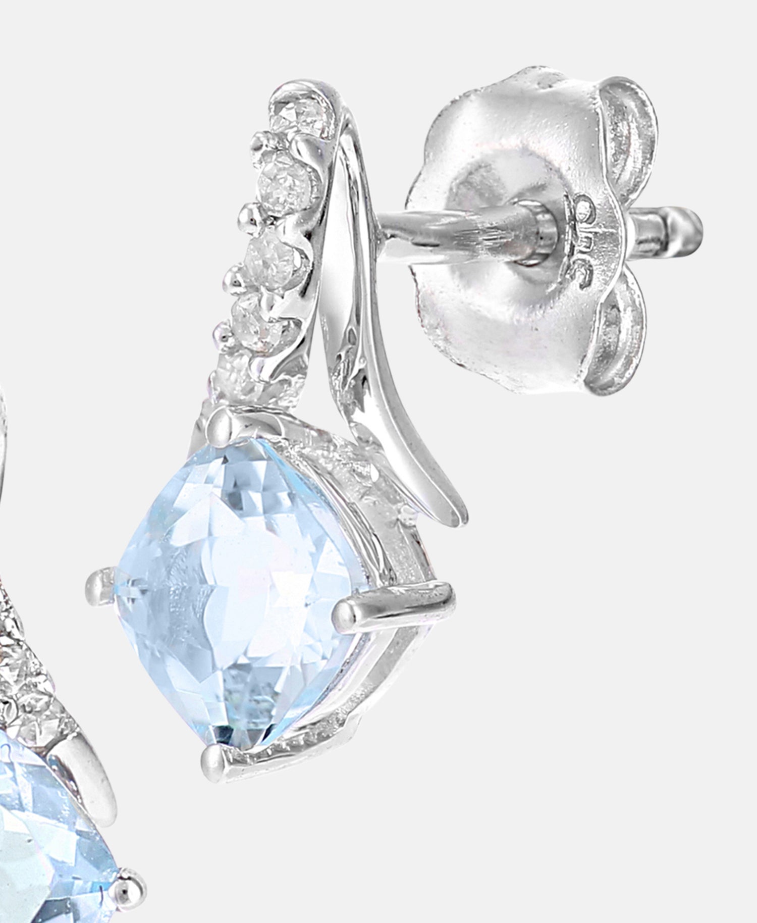 DIAMANT LETERNEL Earrings Silver