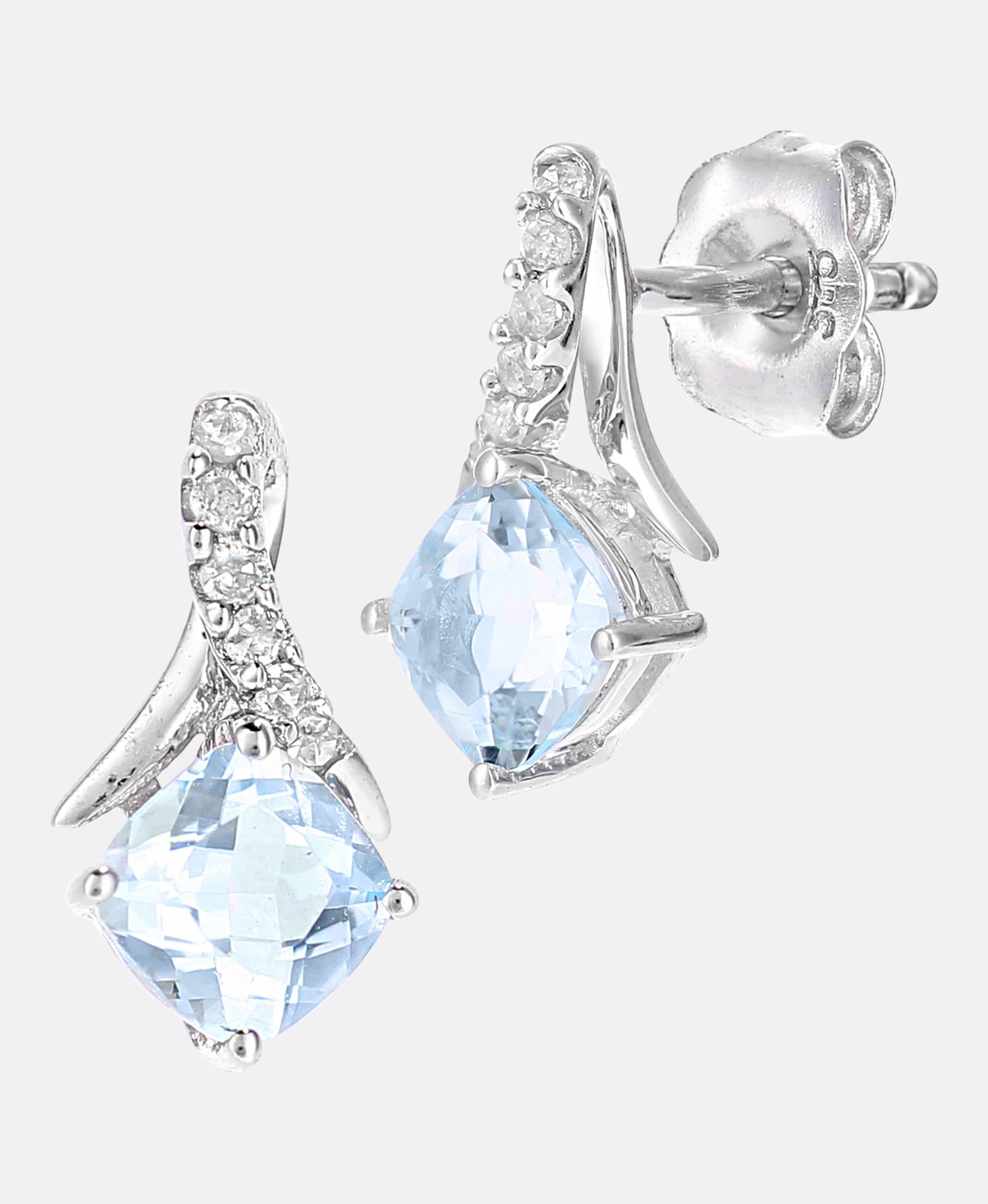 DIAMANT LETERNEL Earrings Silver