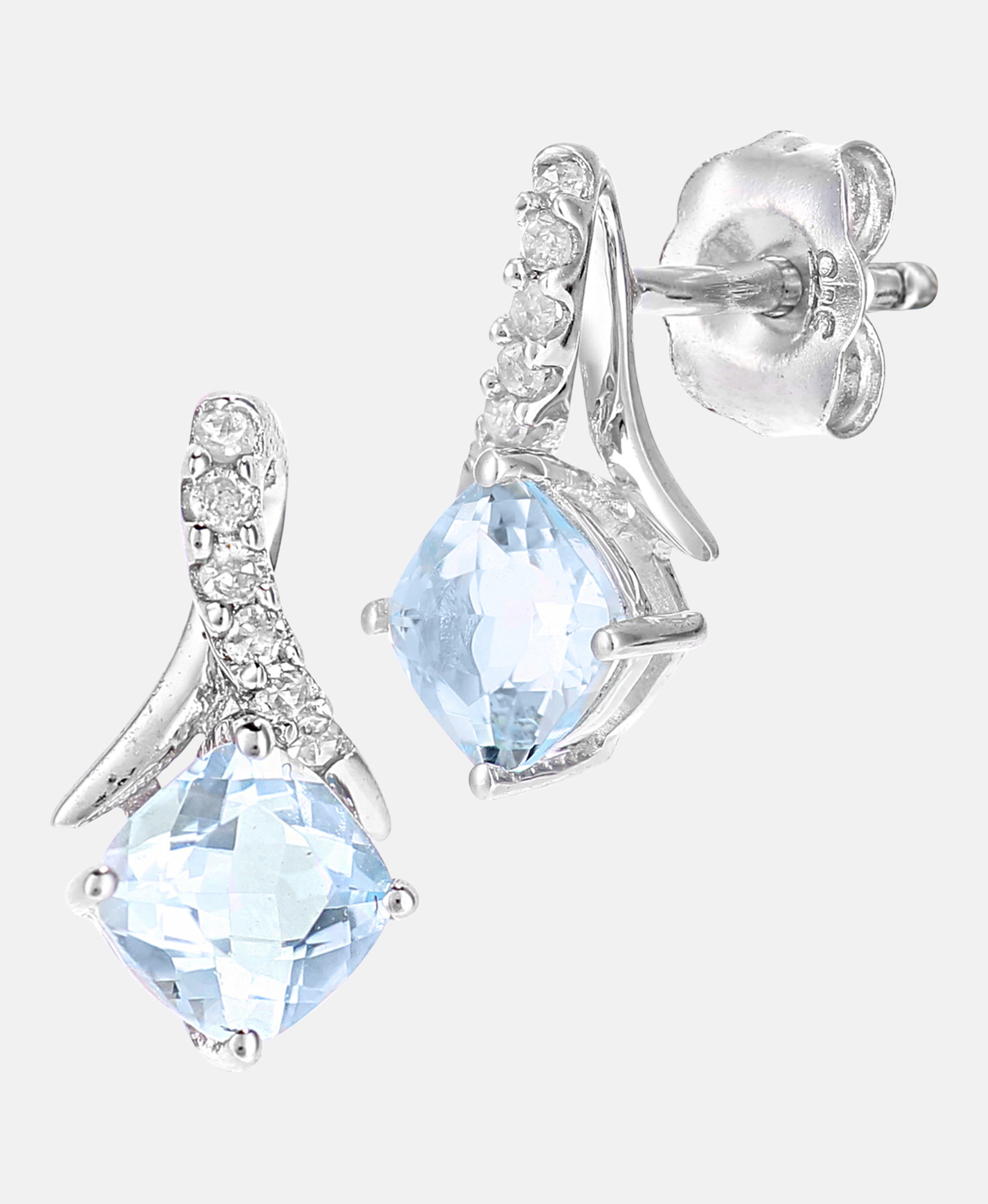 DIAMANT LETERNEL Earrings Silver