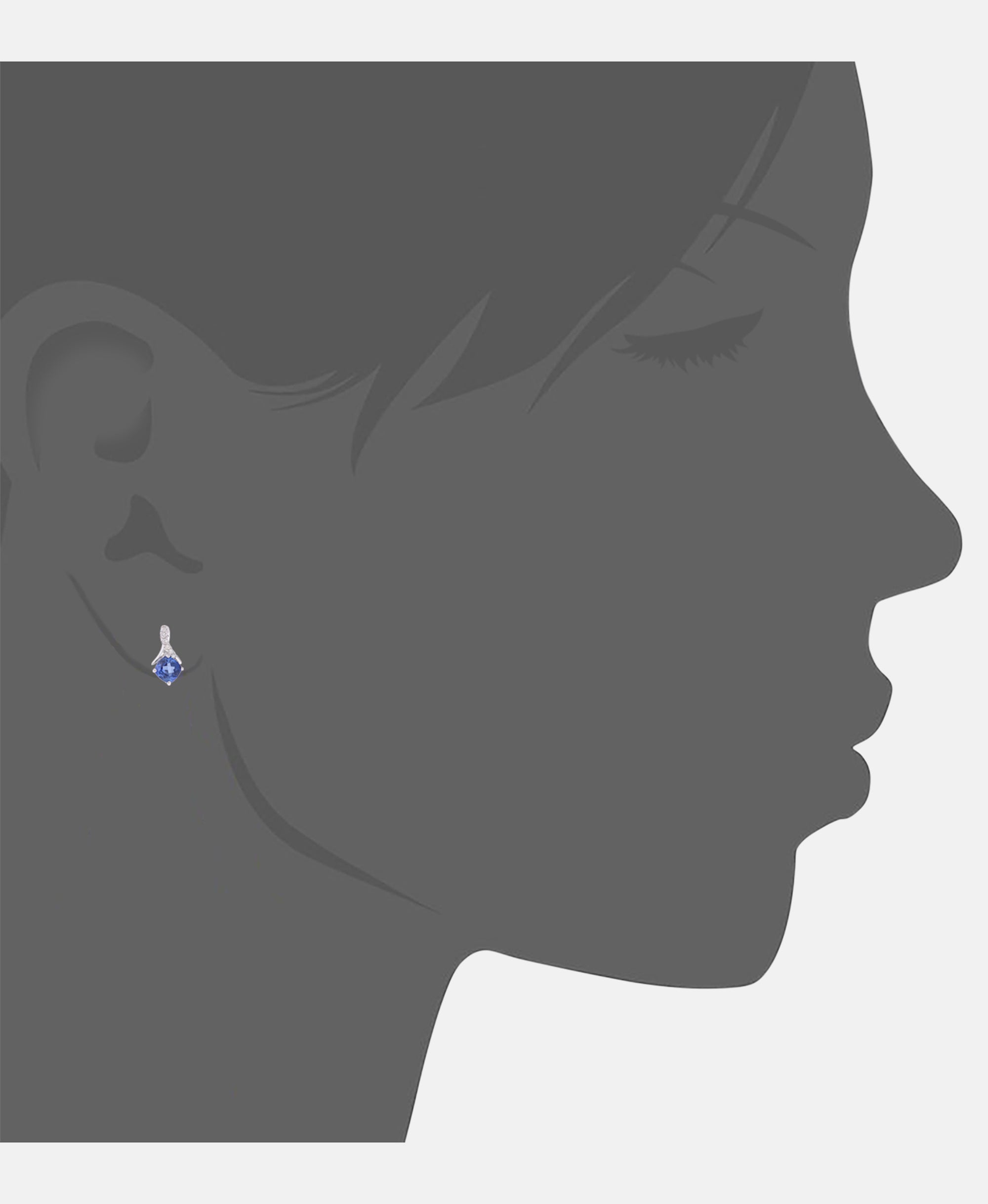 DIAMANT LETERNEL Earrings Silver