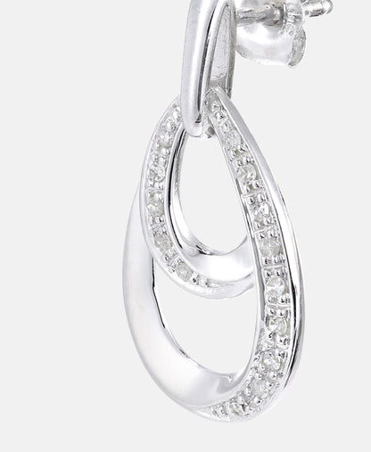 DIAMANT LETERNEL Earrings Silver