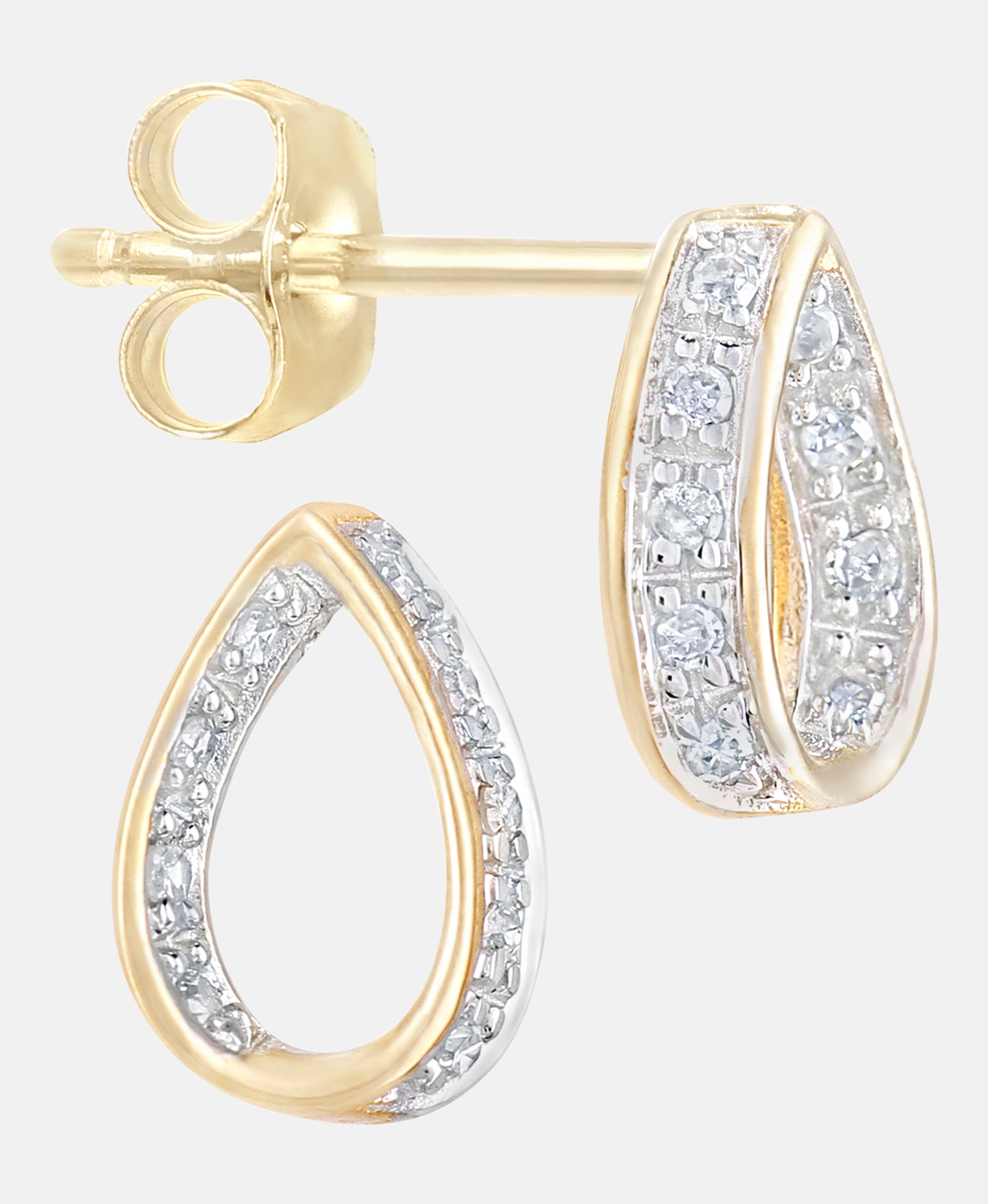 DIAMANT LETERNEL Earrings Gold
