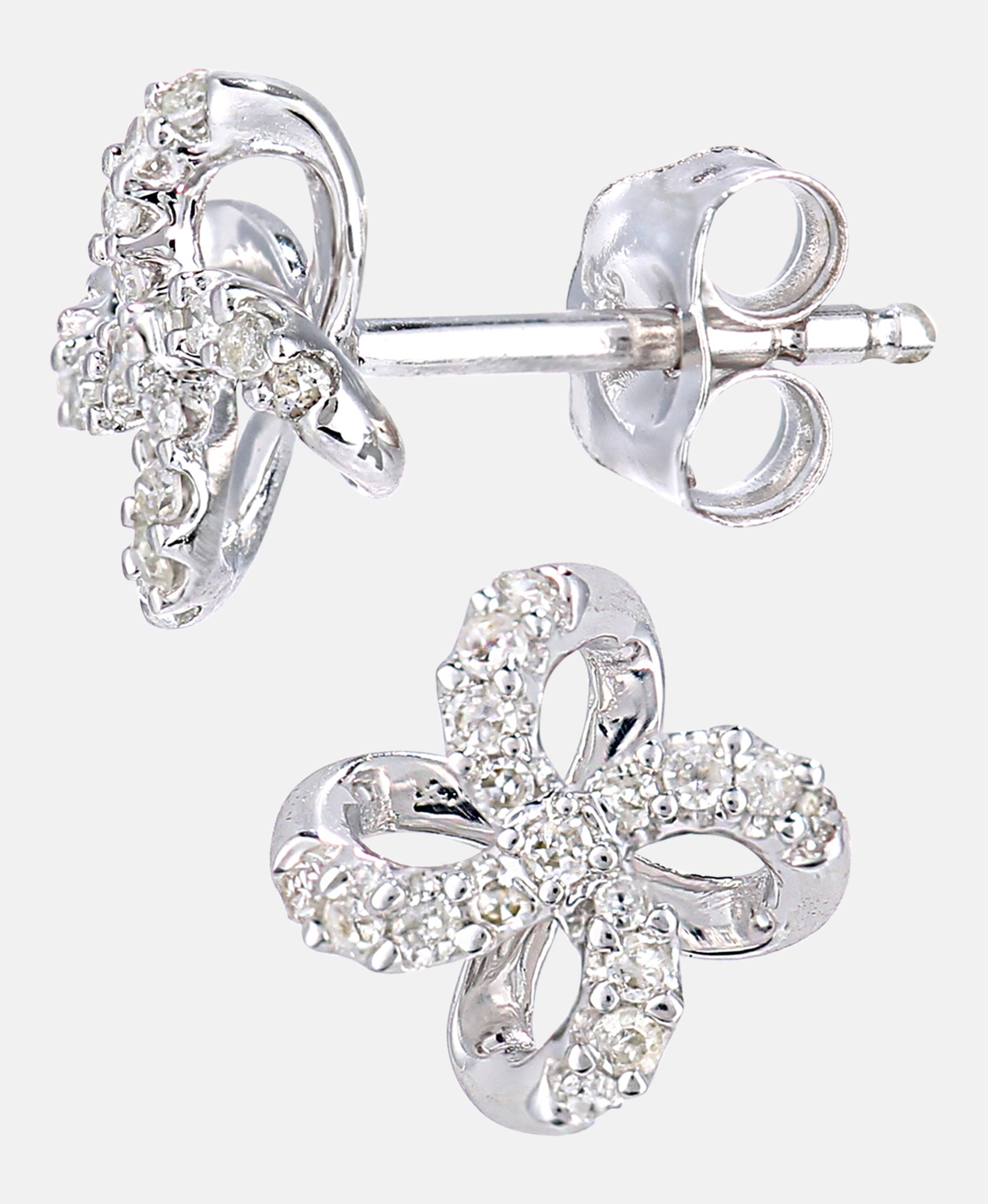 DIAMANT LETERNEL Earrings Silver