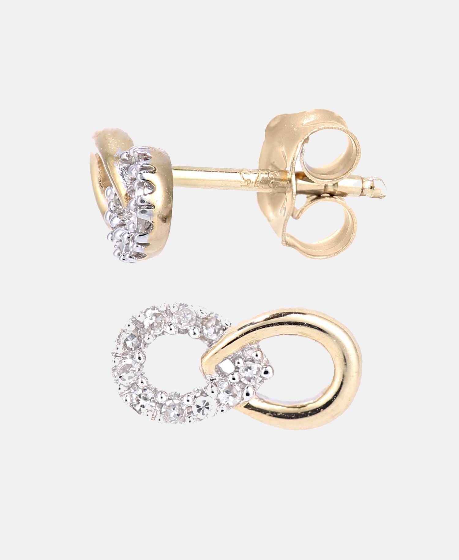 DIAMANT LETERNEL Earrings Gold