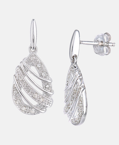DIAMANT LETERNEL Earrings Silver