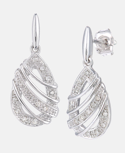DIAMANT LETERNEL Earrings Silver