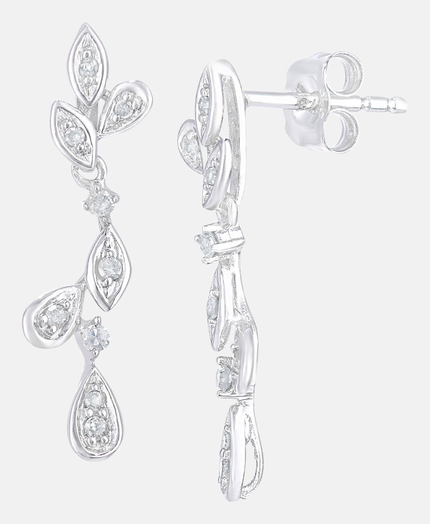 DIAMANT LETERNEL Earrings Silver