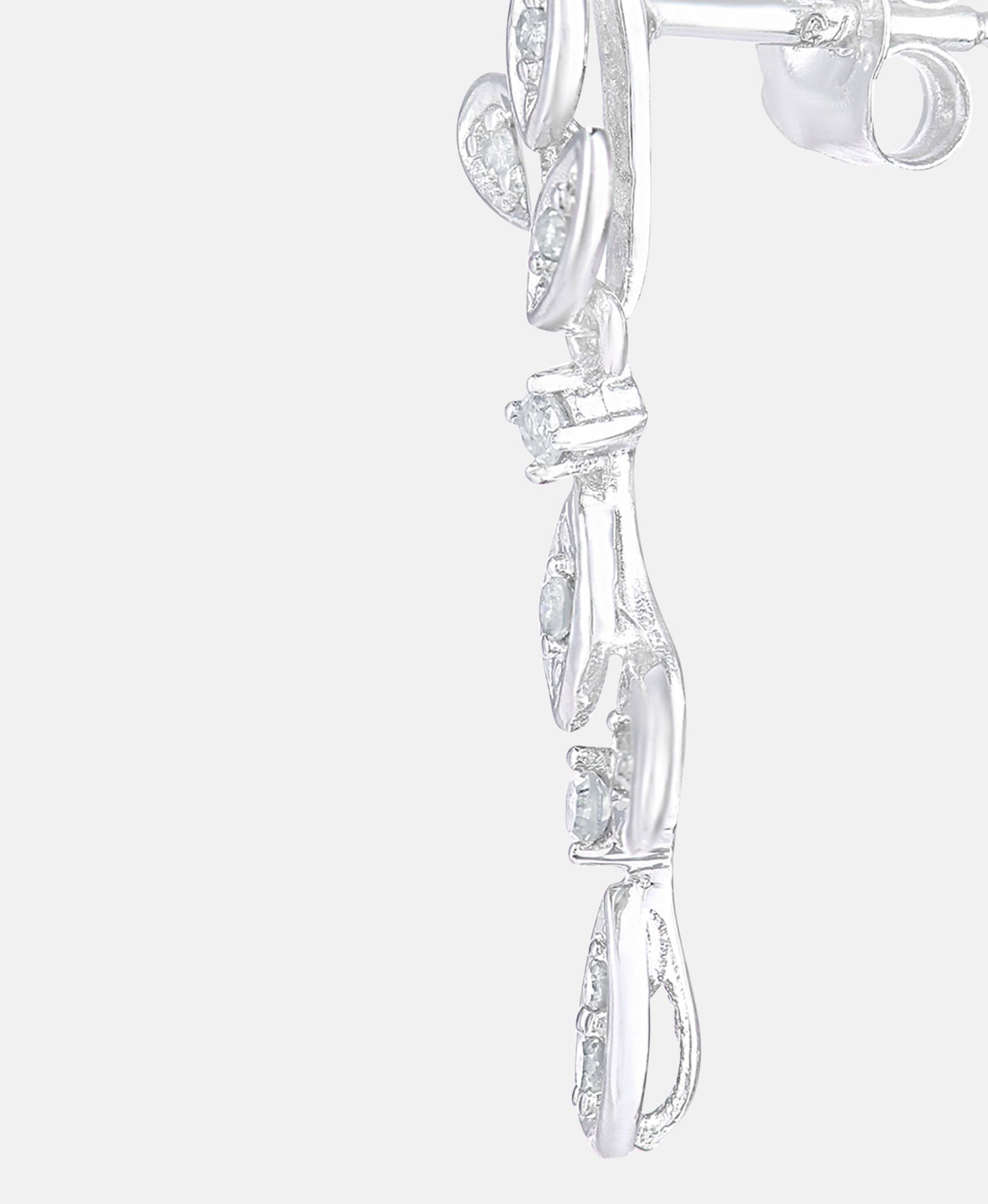 DIAMANT LETERNEL Earrings Silver