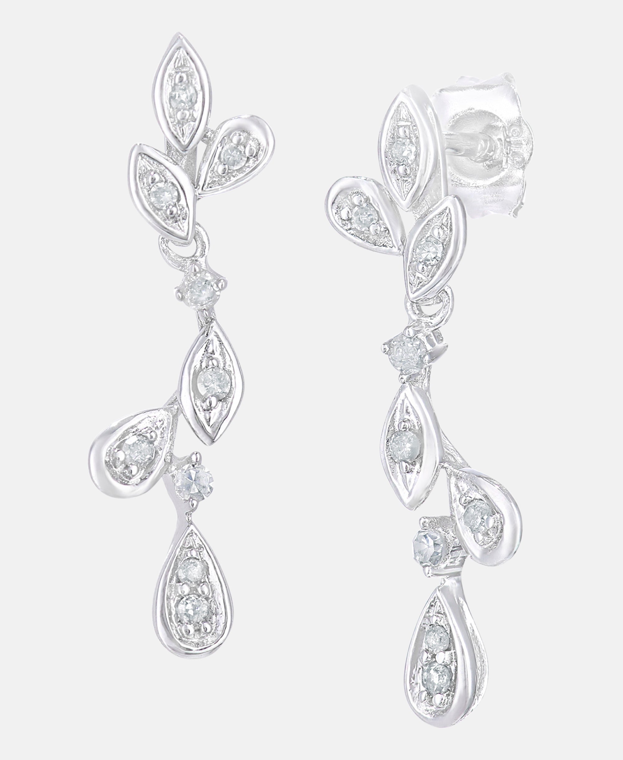 DIAMANT LETERNEL Earrings Silver