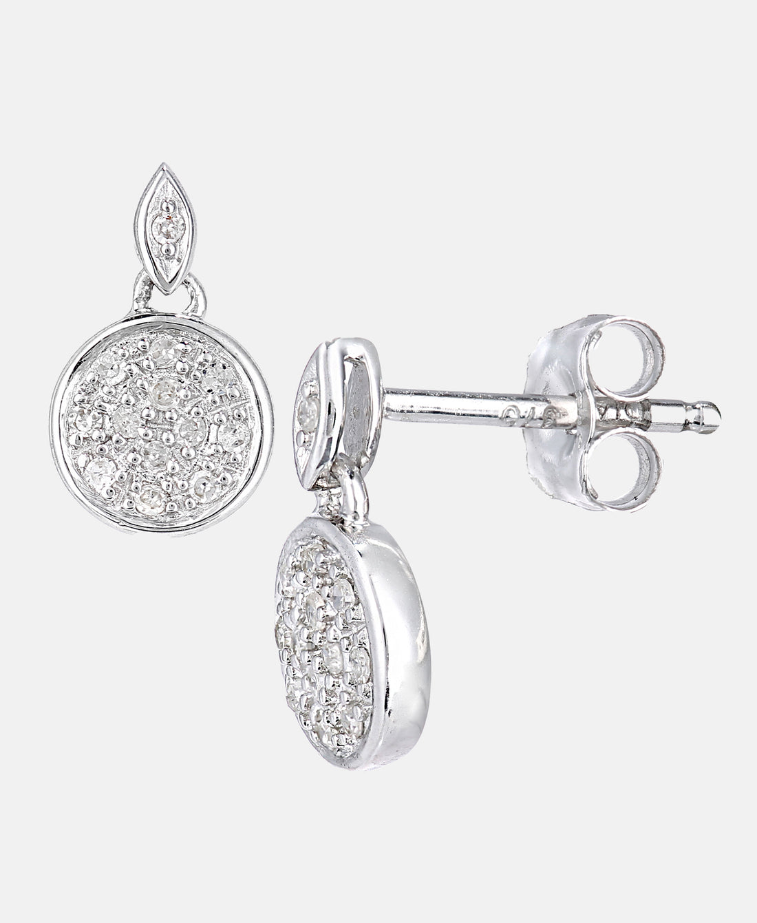DIAMANT LETERNEL Earrings Silver