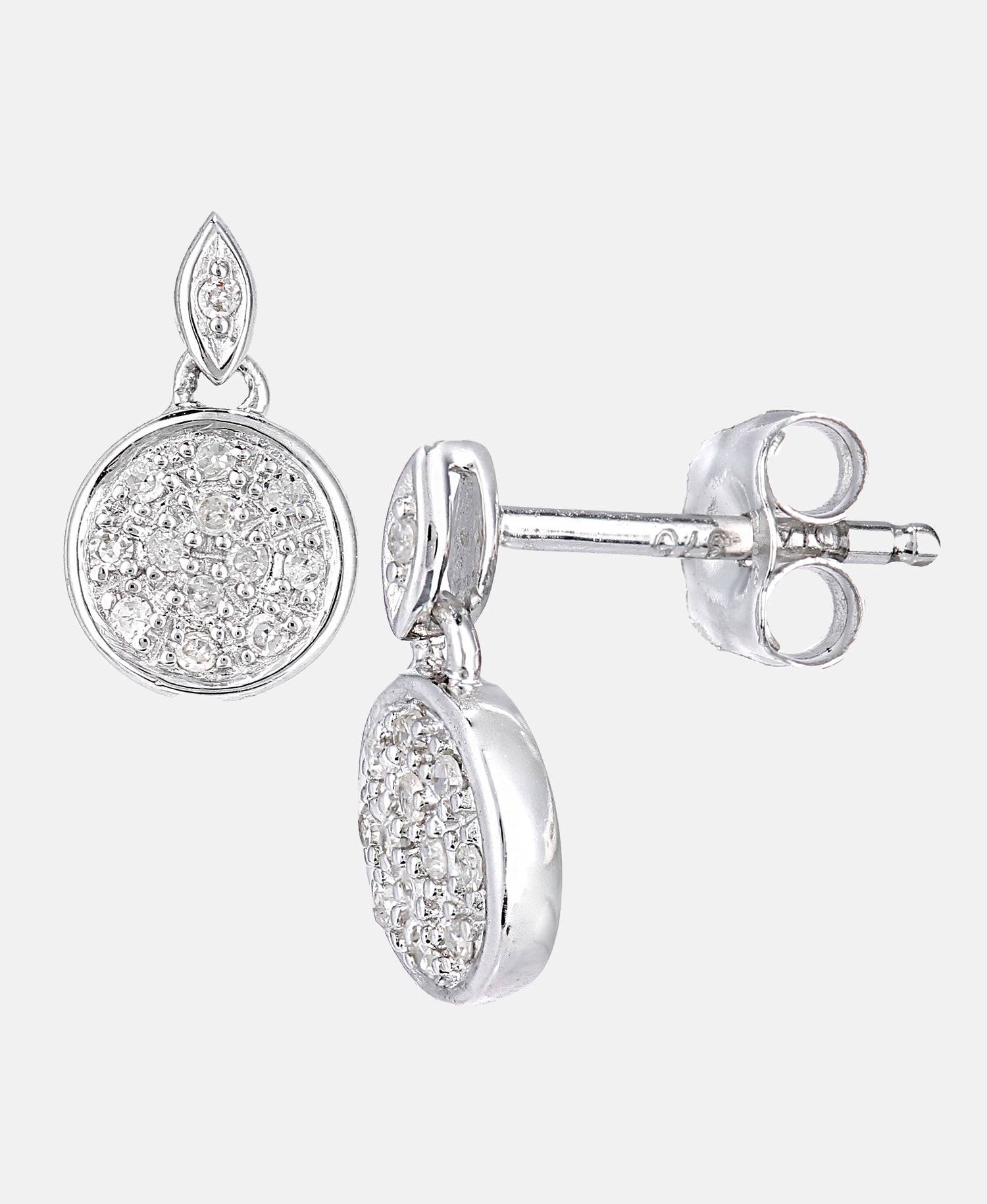DIAMANT LETERNEL Earrings Silver