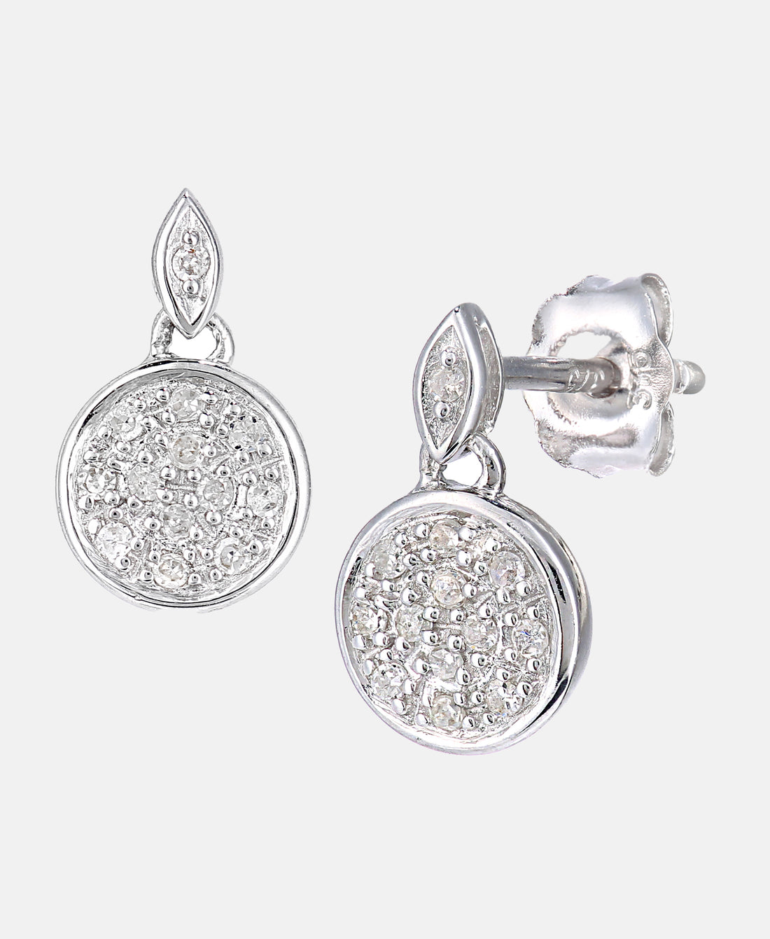 DIAMANT LETERNEL Earrings Silver