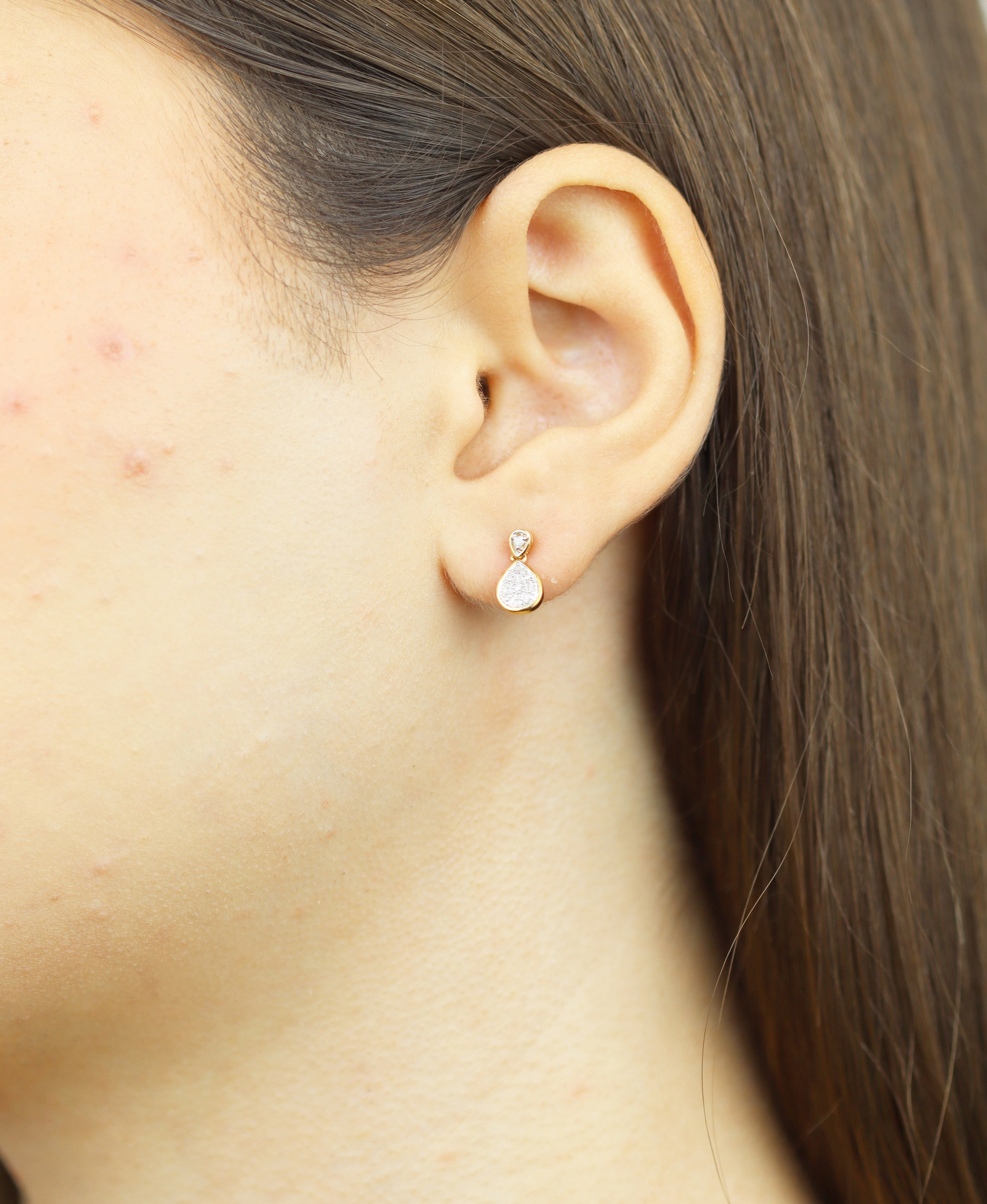 DIAMANT LETERNEL Earrings Gold