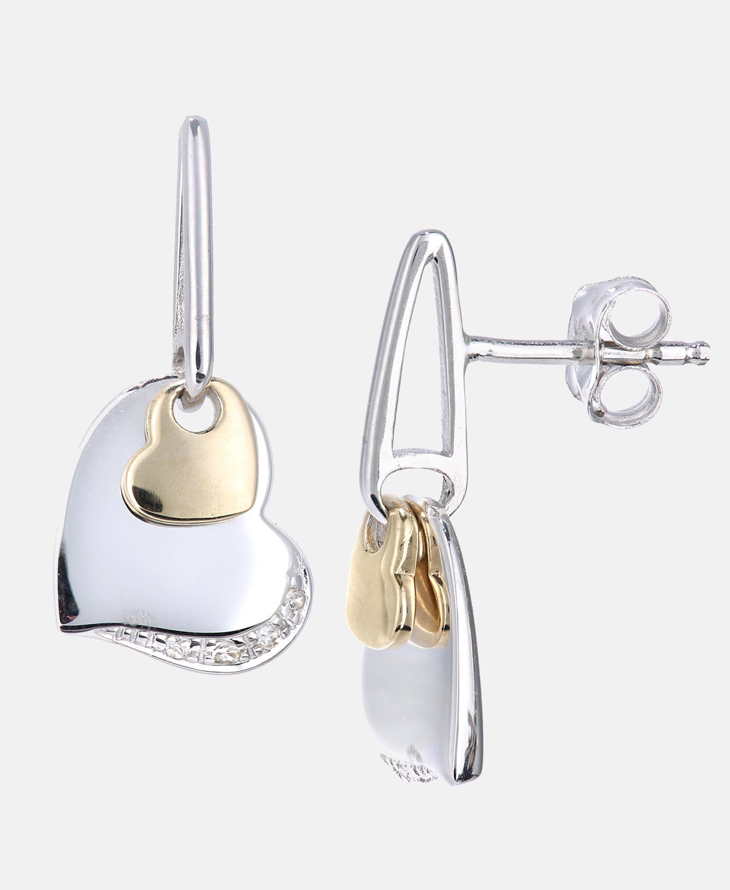 DIAMANT LETERNEL Earrings Silver