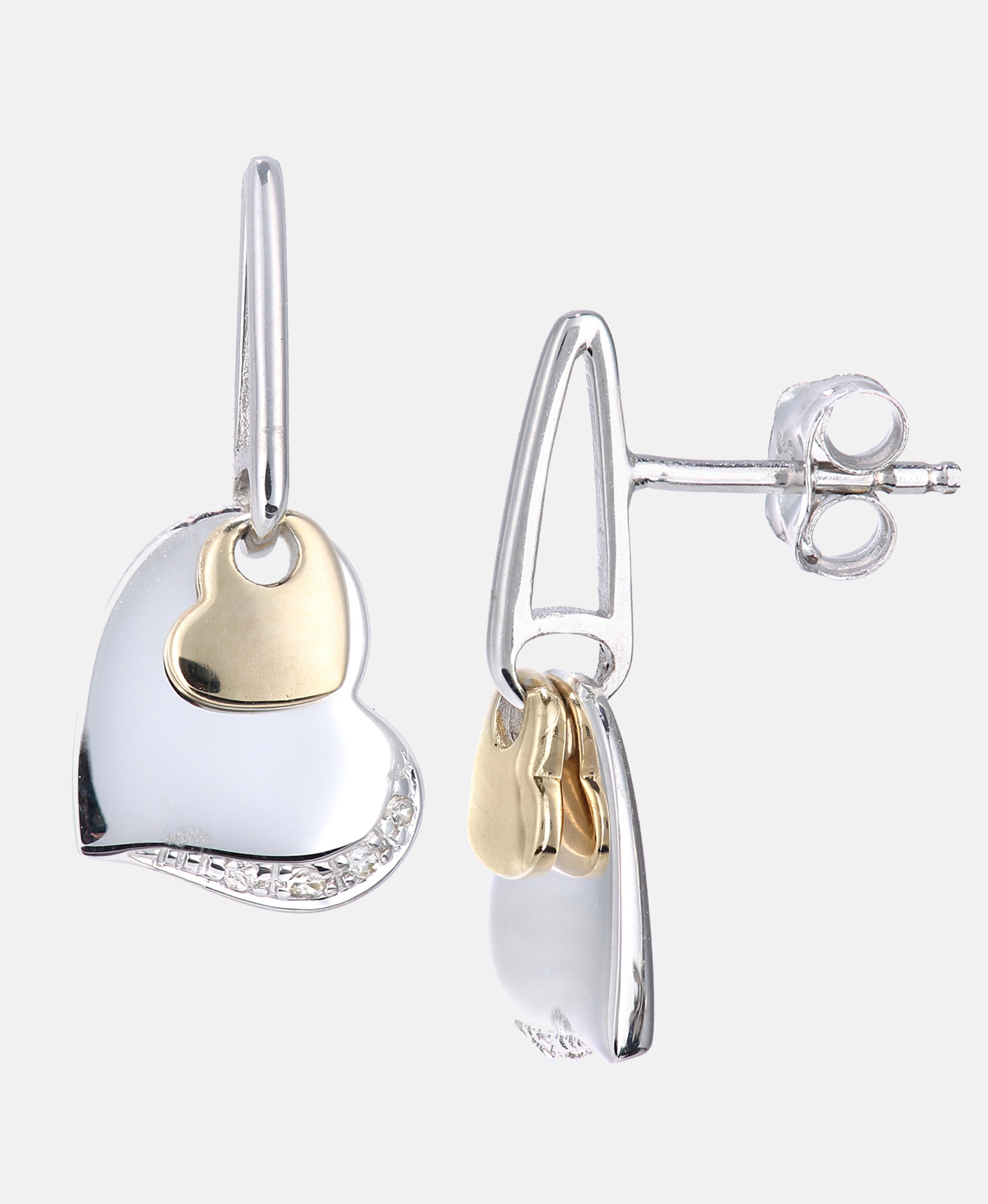 DIAMANT LETERNEL Earrings Silver
