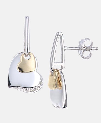 DIAMANT LETERNEL Earrings Silver