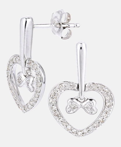 DIAMANT LETERNEL Earrings Silver