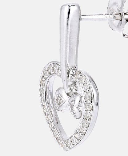 DIAMANT LETERNEL Earrings Silver
