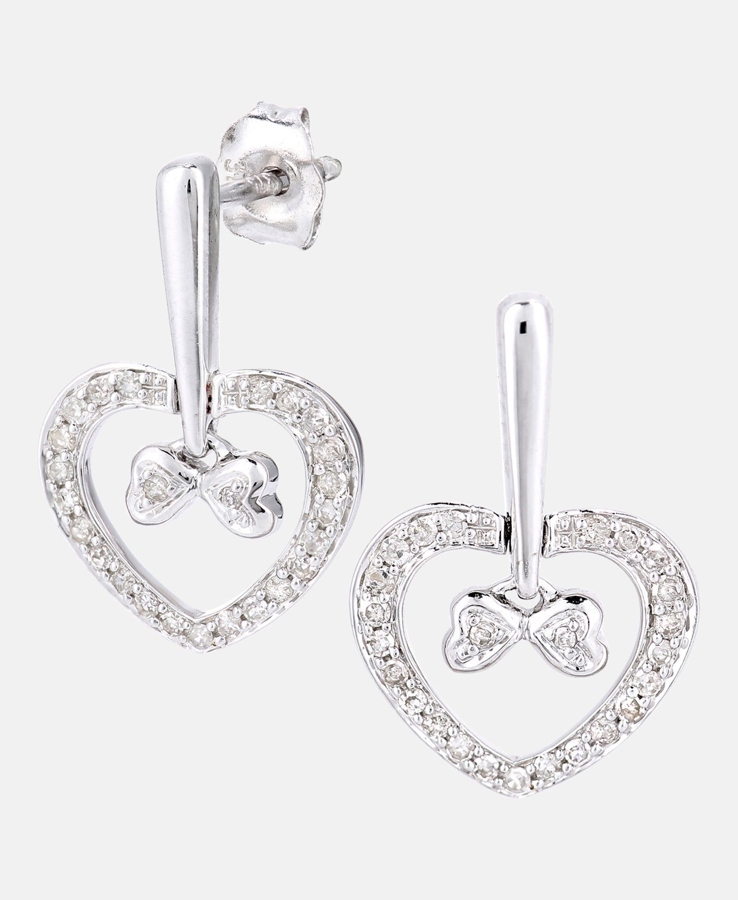DIAMANT LETERNEL Earrings Silver
