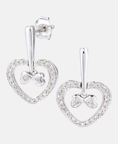 DIAMANT LETERNEL Earrings Silver
