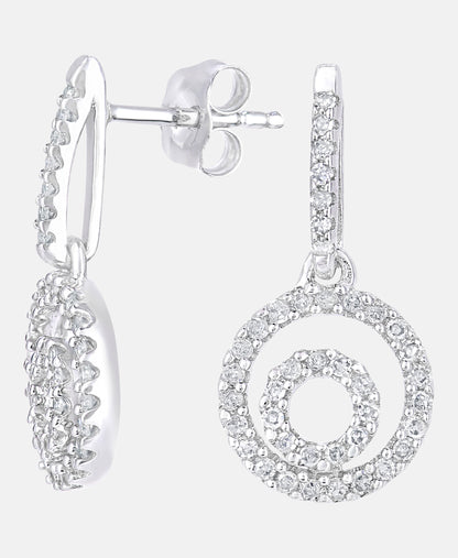 DIAMANT LETERNEL Earrings Silver