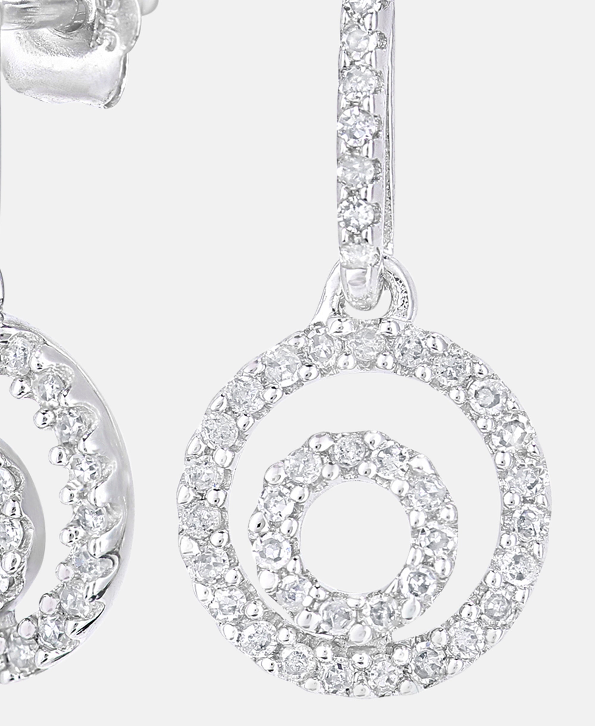 DIAMANT LETERNEL Earrings Silver