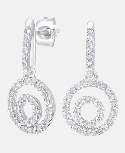 DIAMANT LETERNEL Earrings Silver