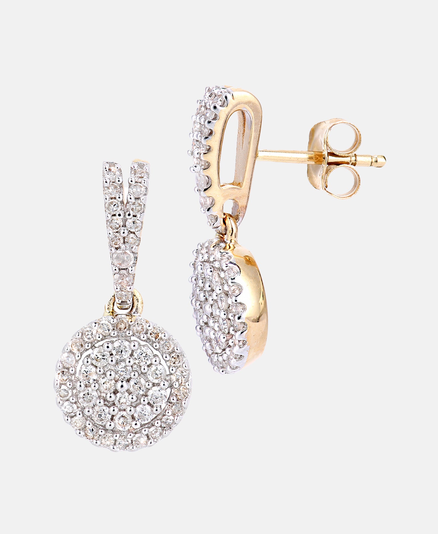 DIAMANT LETERNEL Earrings Gold