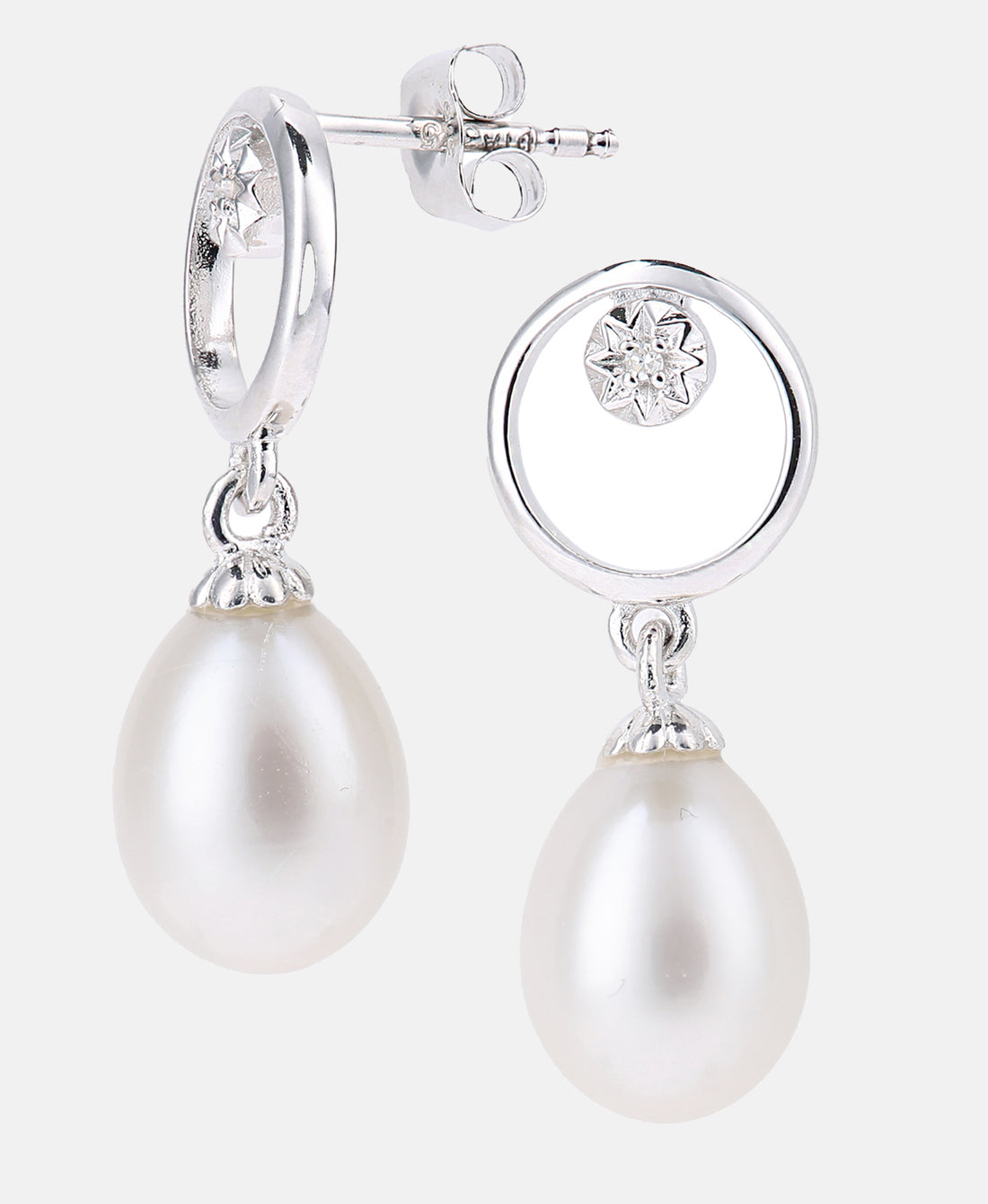 DIAMANT LETERNEL Earrings Silver