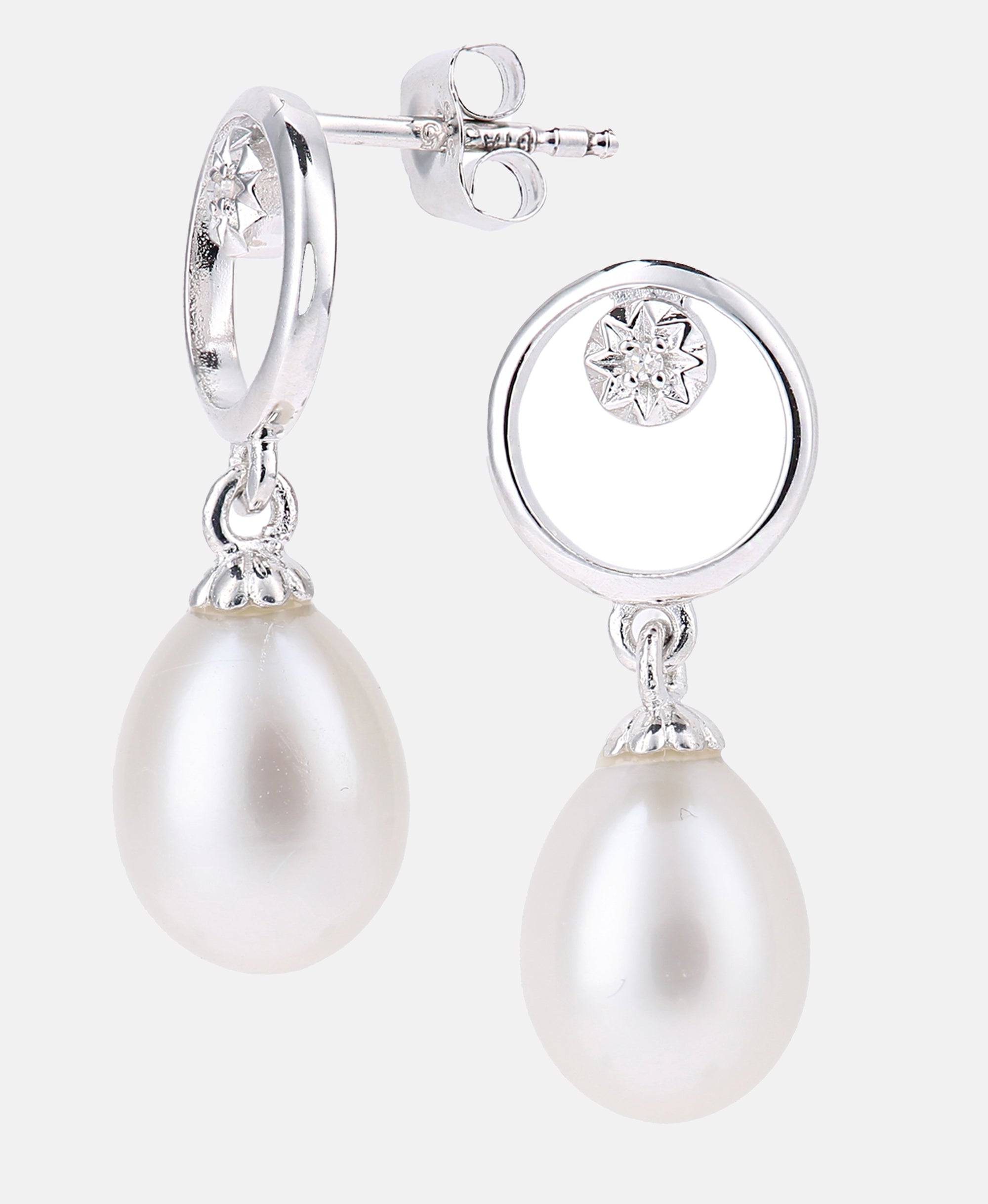 DIAMANT LETERNEL Earrings Silver
