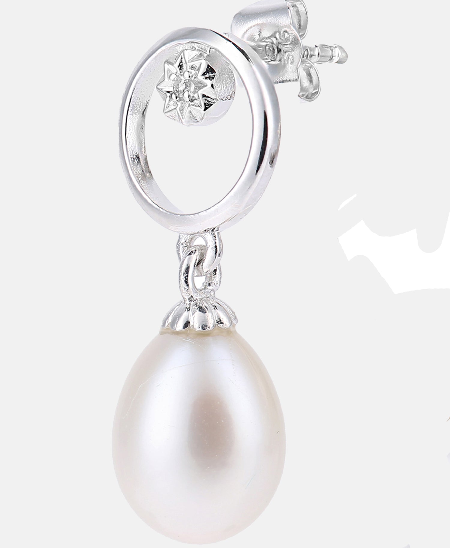 DIAMANT LETERNEL Earrings Silver