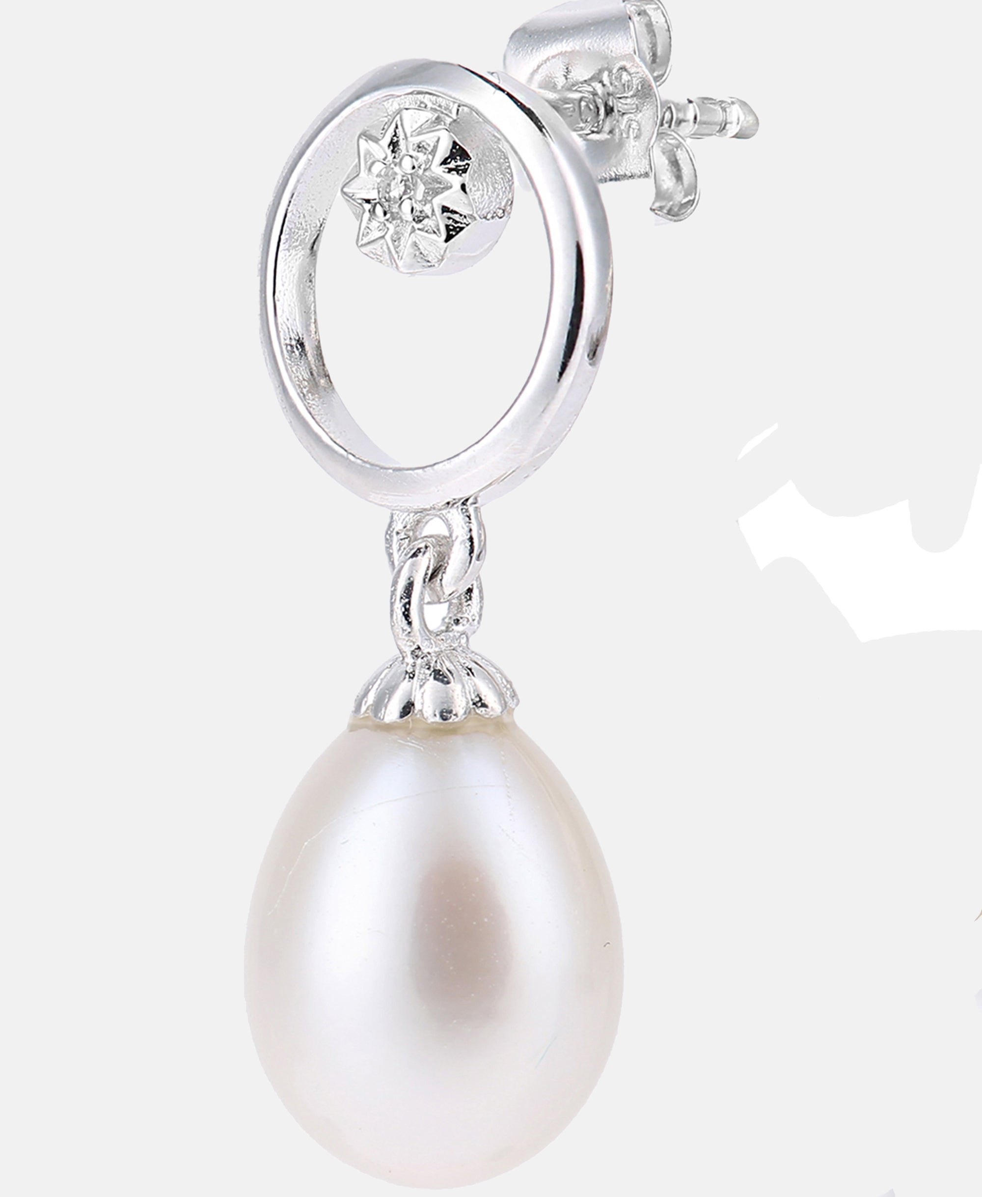 DIAMANT LETERNEL Earrings Silver