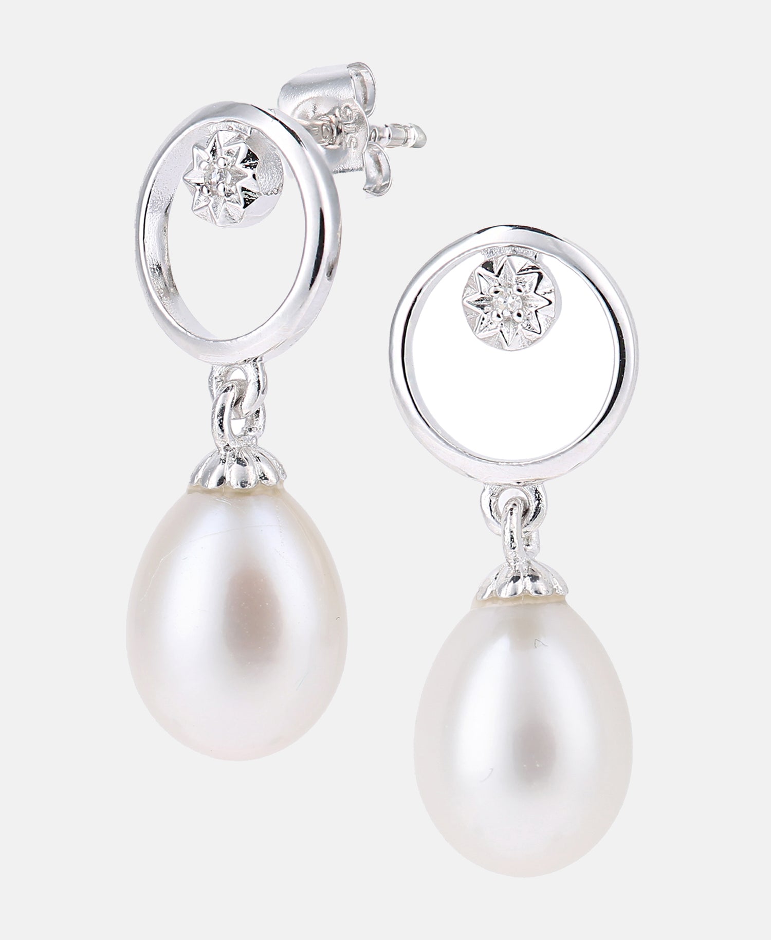 DIAMANT LETERNEL Earrings Silver