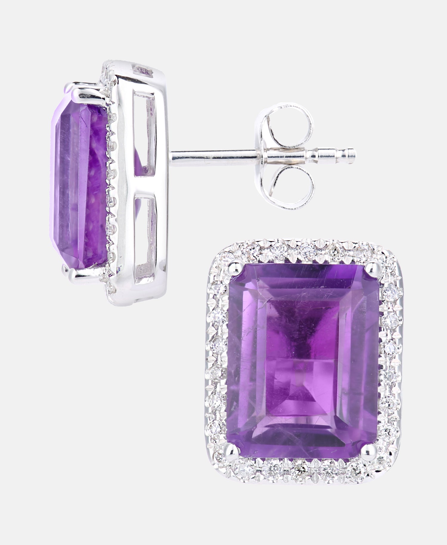 DIAMANT LETERNEL Earrings Silver