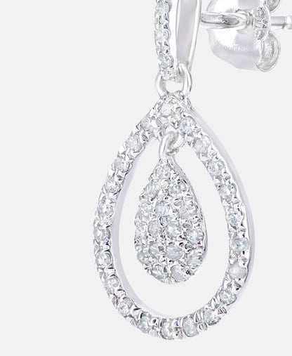 DIAMANT LETERNEL Earrings Silver