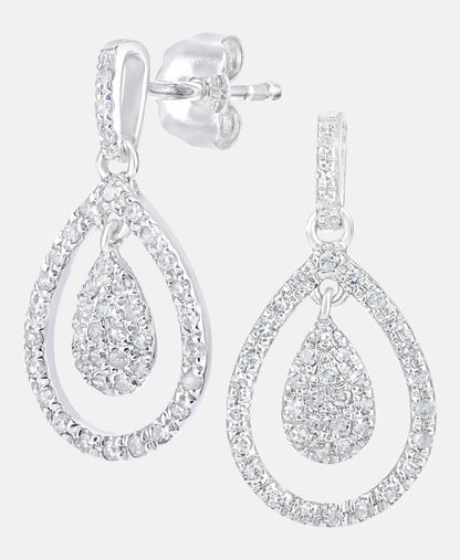 DIAMANT LETERNEL Earrings Silver