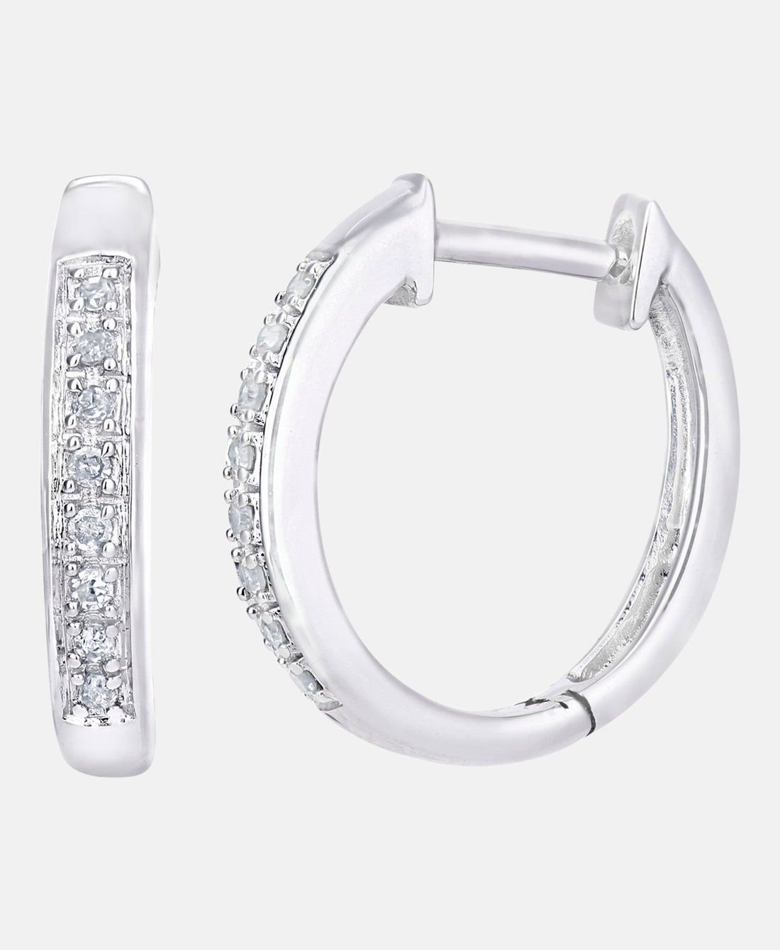 DIAMANT LETERNEL Earrings Silver