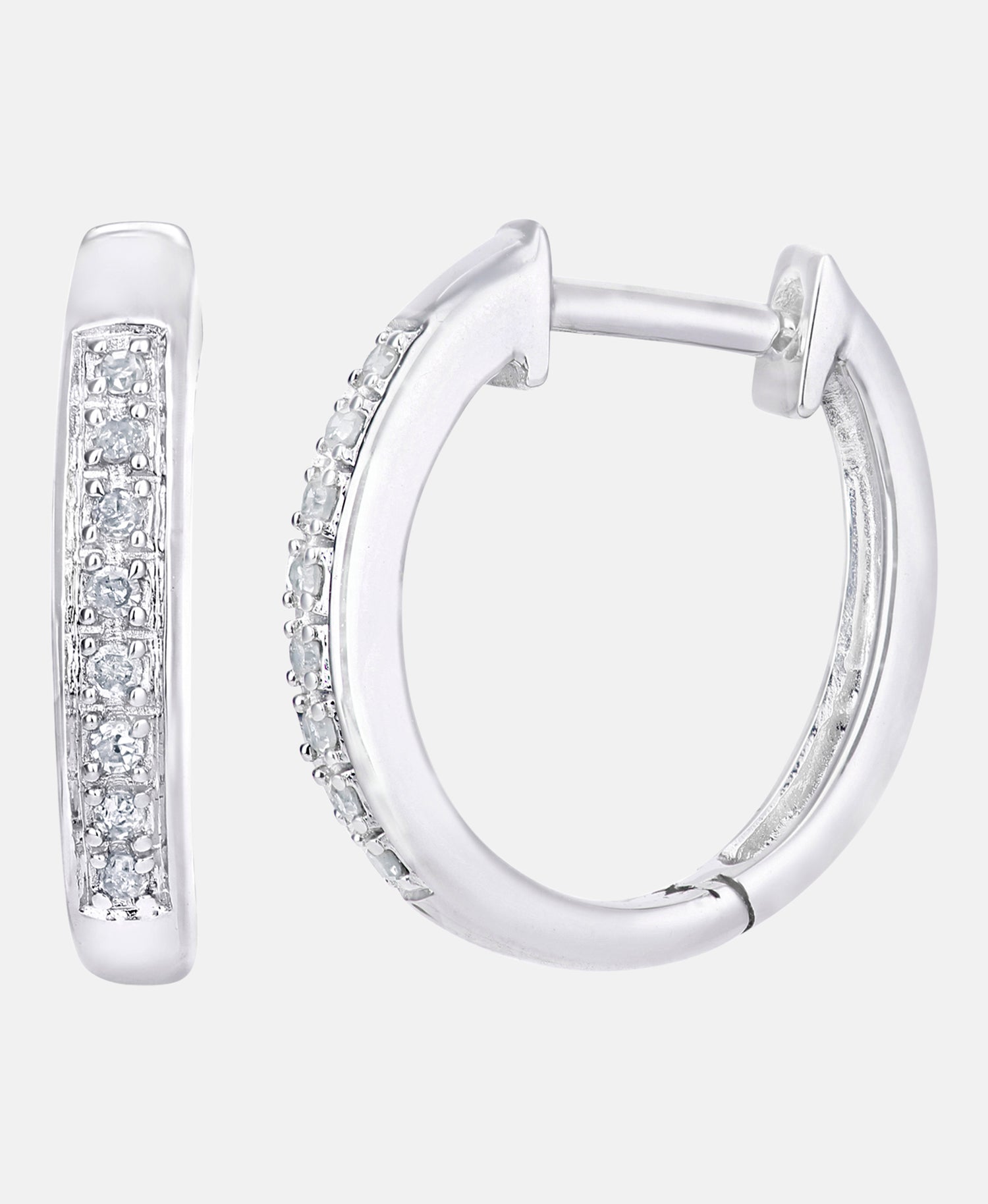 DIAMANT LETERNEL Earrings Silver