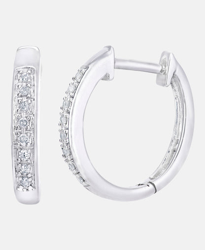 DIAMANT LETERNEL Earrings Silver