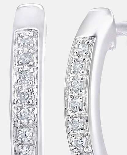 DIAMANT LETERNEL Earrings Silver