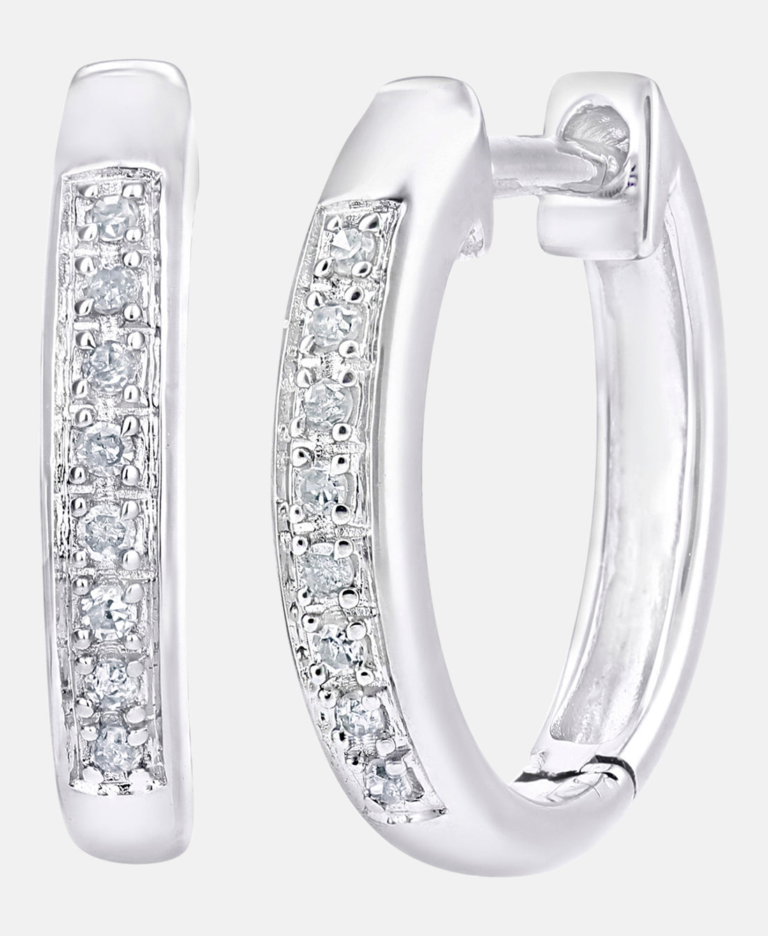 DIAMANT LETERNEL Earrings Silver
