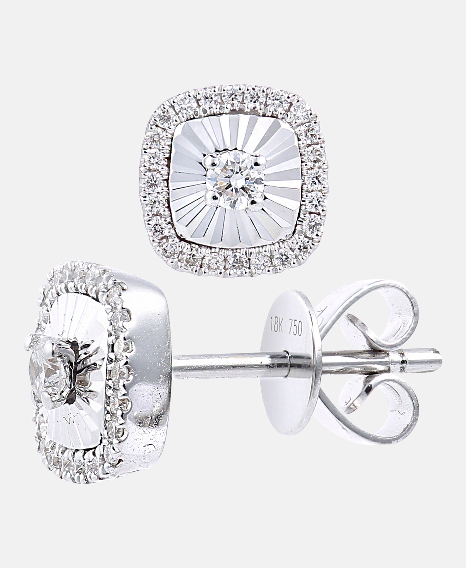 DIAMANT LETERNEL Earrings Silver