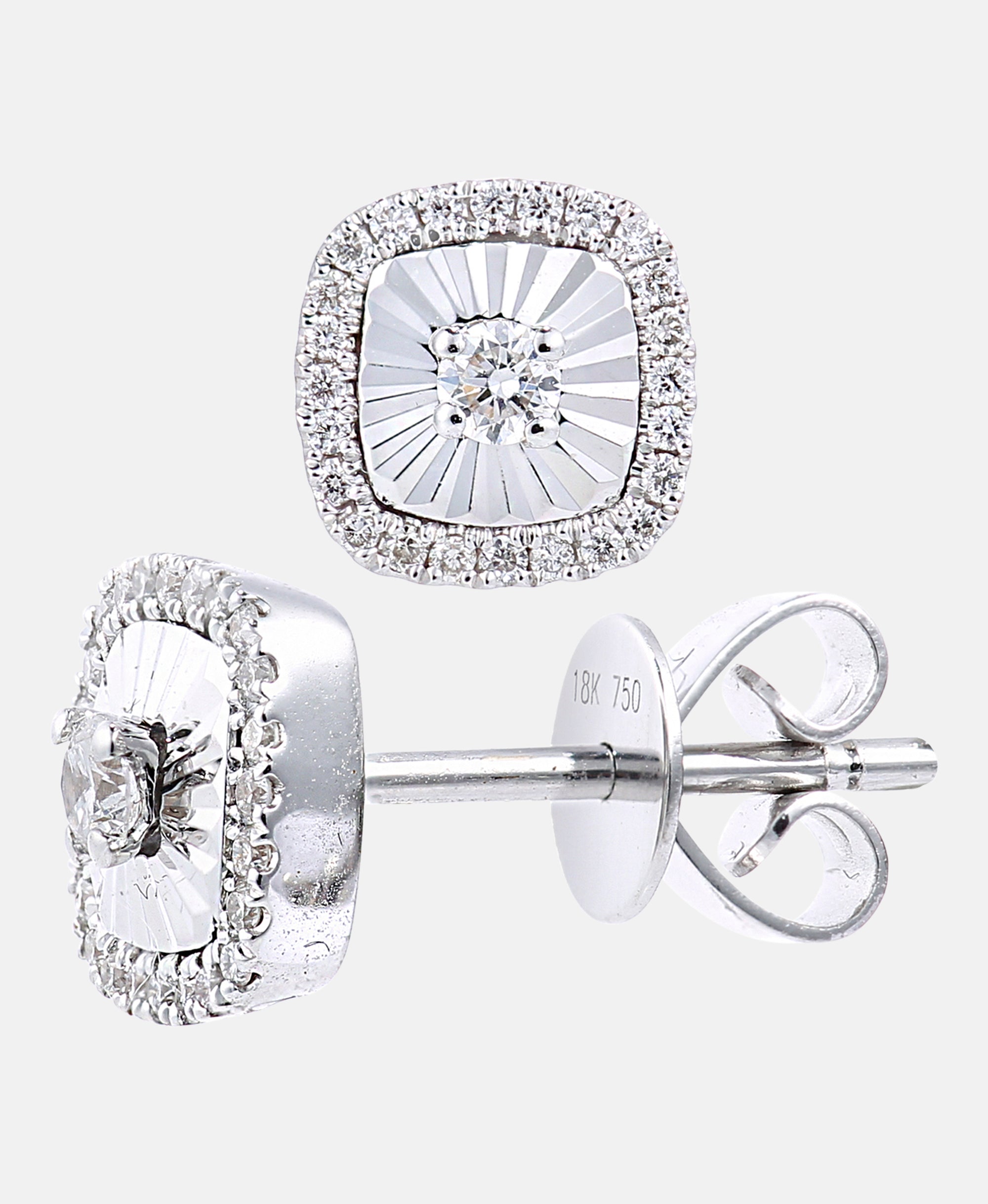 DIAMANT LETERNEL Earrings Silver