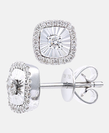 DIAMANT LETERNEL Earrings Silver