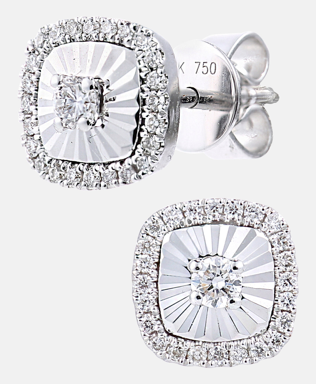 DIAMANT LETERNEL Earrings Silver