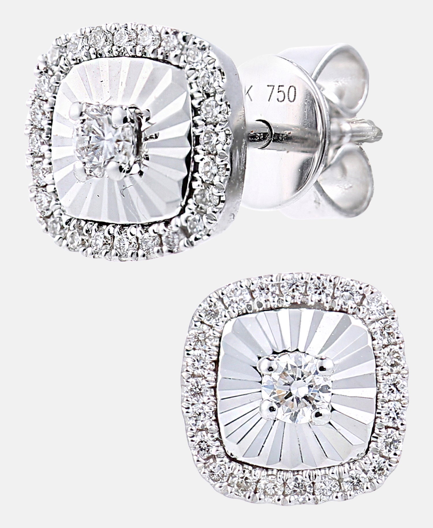 DIAMANT LETERNEL Earrings Silver