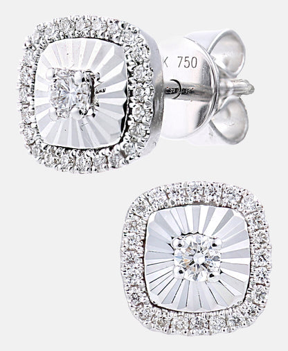 DIAMANT LETERNEL Earrings Silver