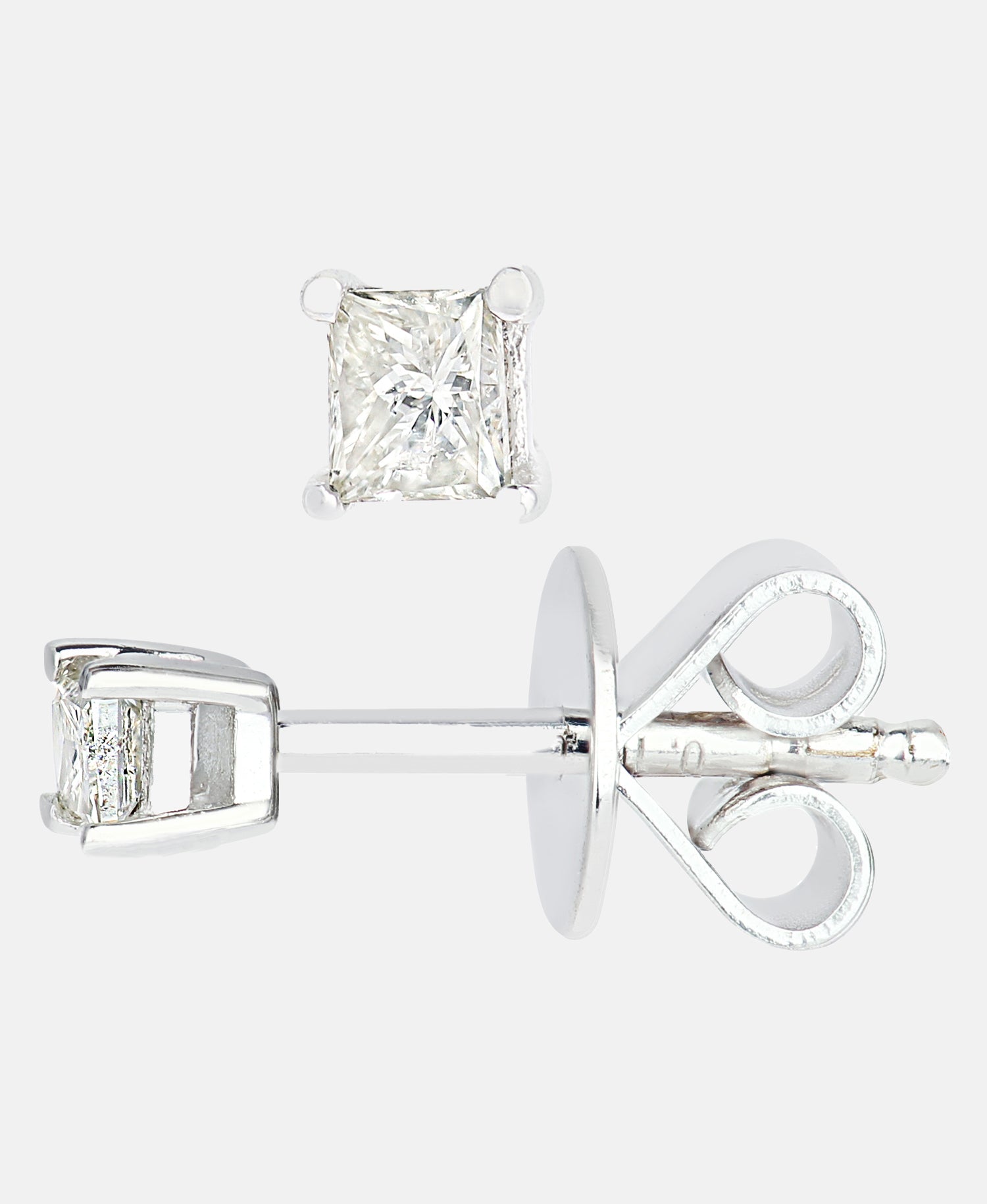DIAMANT LETERNEL Earrings Silver