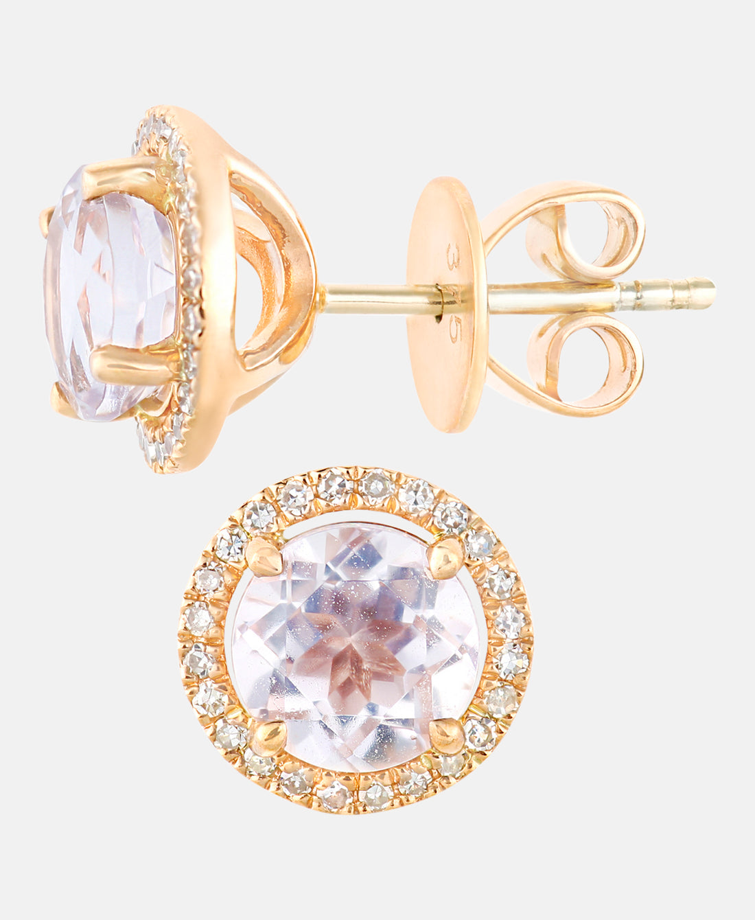 DIAMANT LETERNEL Earrings Rose gold