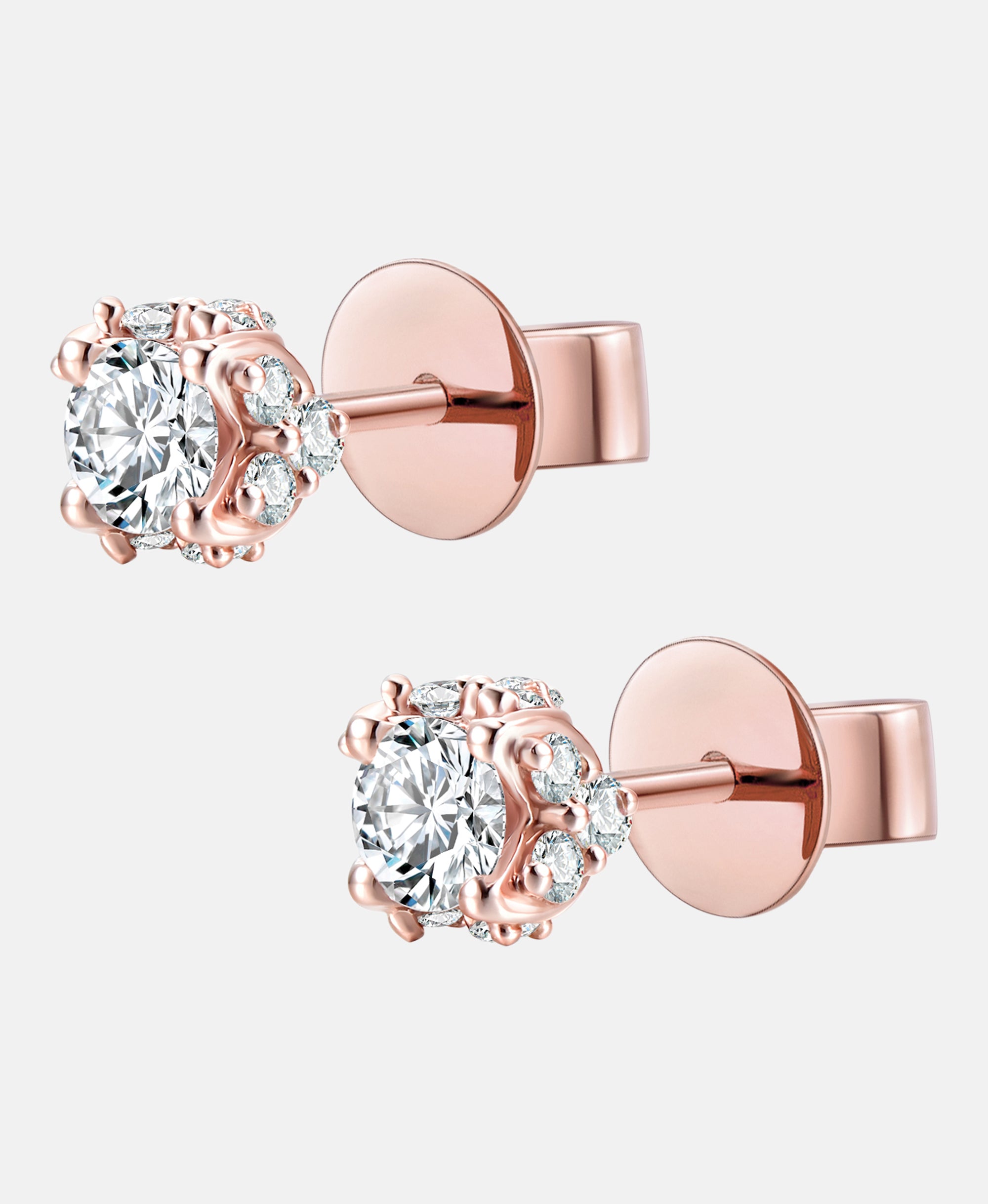 DIAMANT LETERNEL Earrings Rose gold